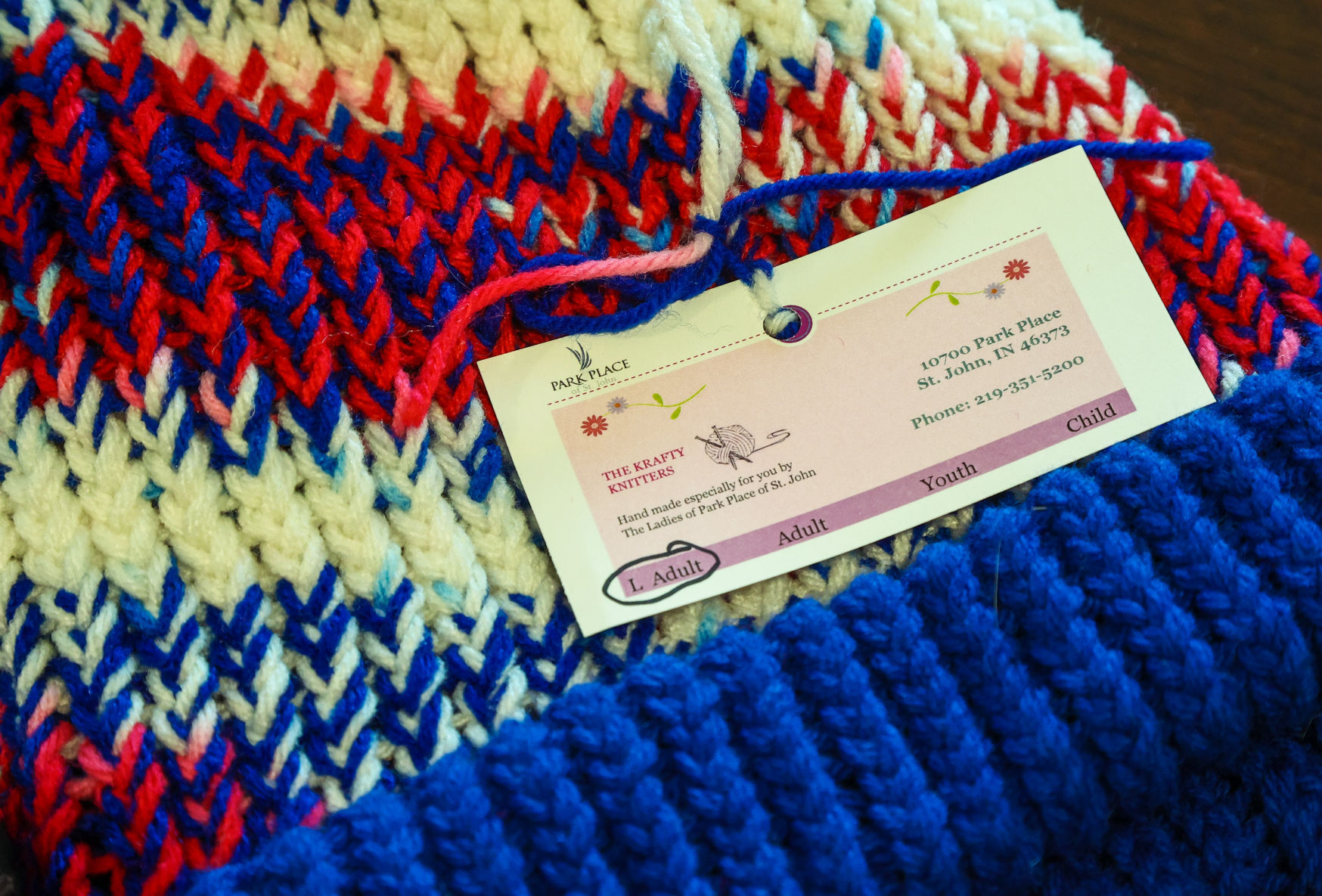 Seniors use looms to create items for charities